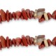 Chips stone Perlen Rosewood brown